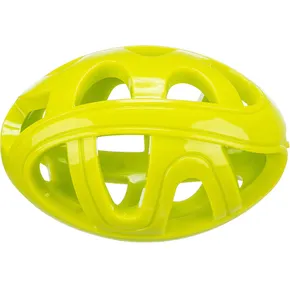 Honeycomb Rugby, atmungsvoller Rugbyball, 11 cm, TPR, limettengrün